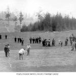 Seattle Golf Club President Taft Putting 1909